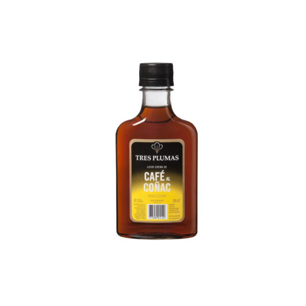 Tres Plumas Café Cognac 200ml x12un