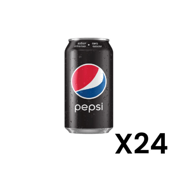 PEPSI BLACK LATA 354ML X24UN