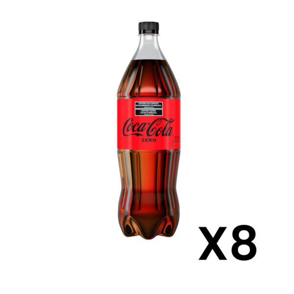 Coca Cola Cero 1.5lts x 8un