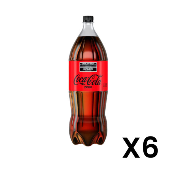 Coca Cola Cero 2.25lts x6un