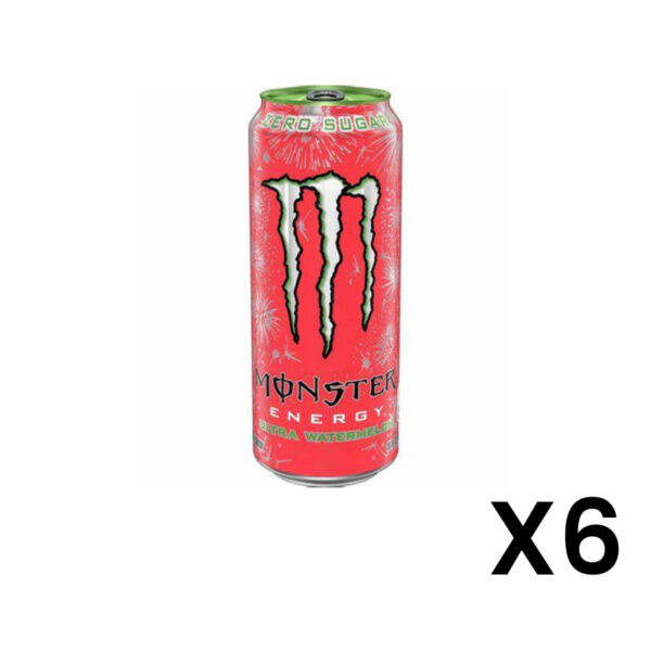 MONSTER ROJO 473ML X6UN