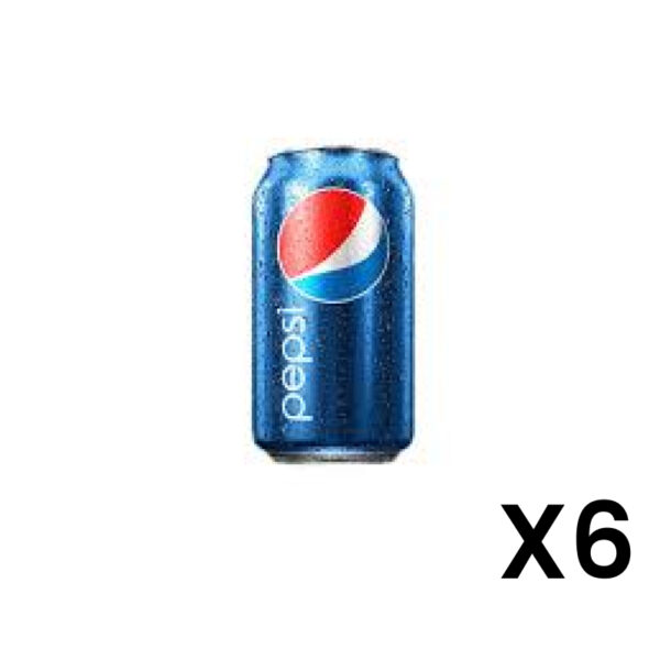 Pepsi Lata 354ml x6un